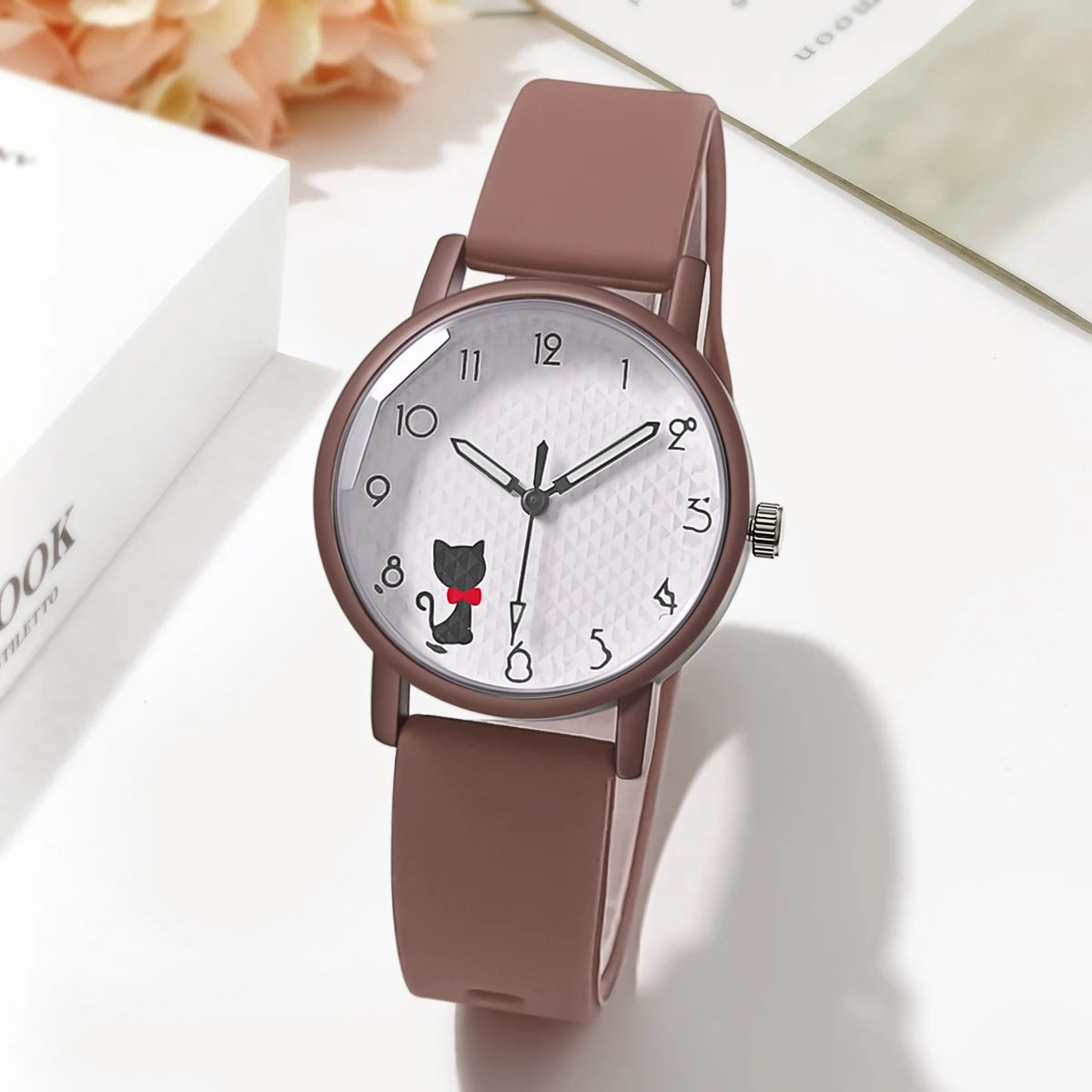 Orologio Donna Quarzo Silicone Leggero Casual 32mm