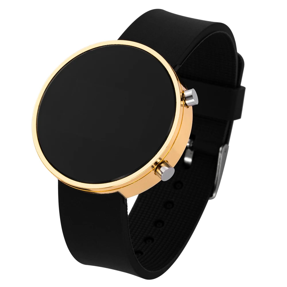 Orologio Digitale LED Uomo Donna Silicone Quadrante 40mm