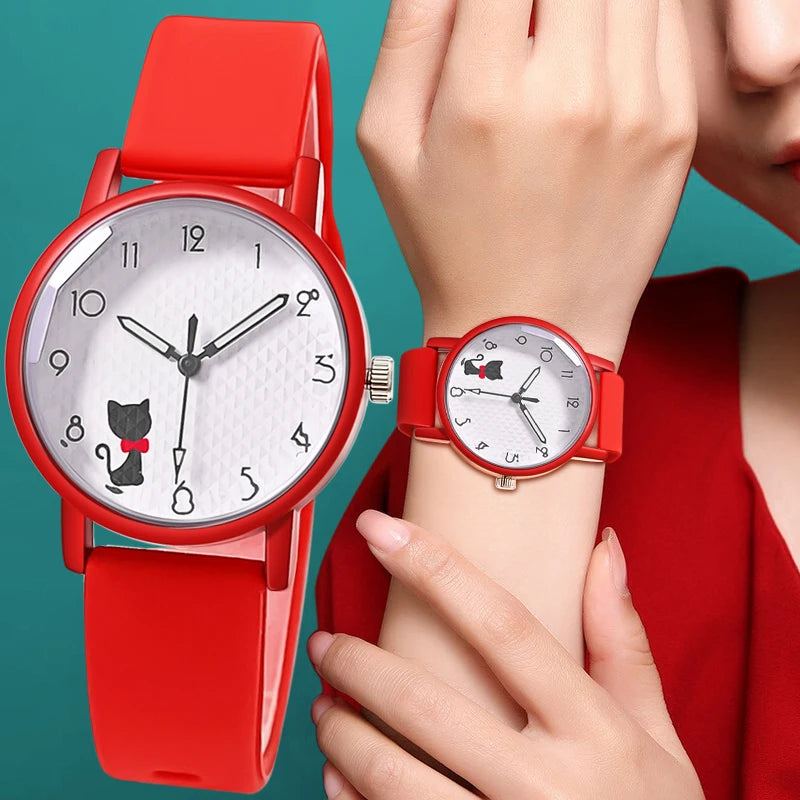 Orologio Donna Quarzo Silicone Leggero Casual 32mm