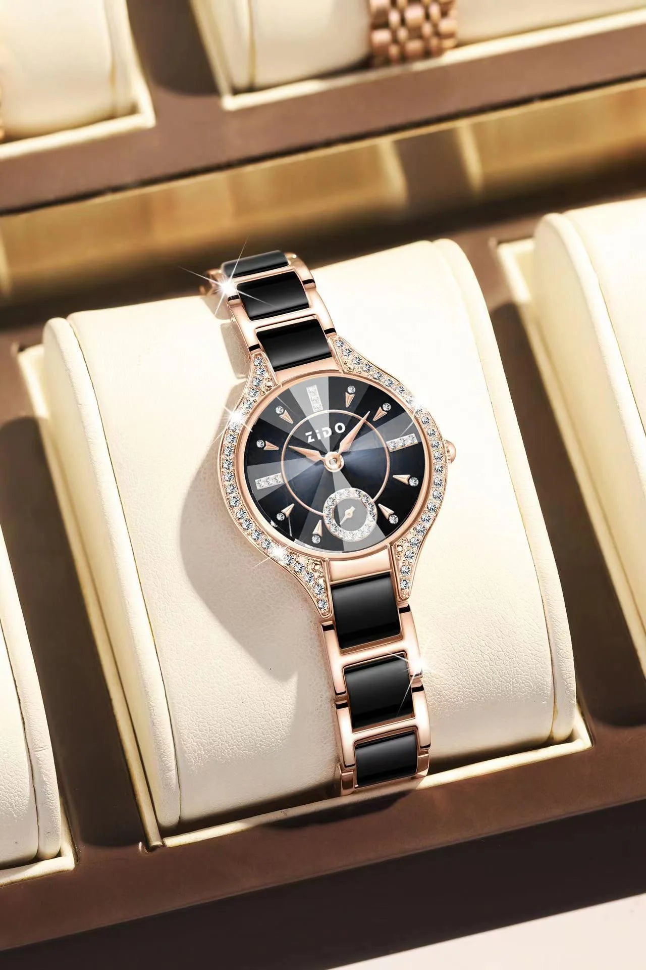 Orologio Donna Acciaio Inossidabile – Moda Casual Ultra Leggero Quarzo Elegante
