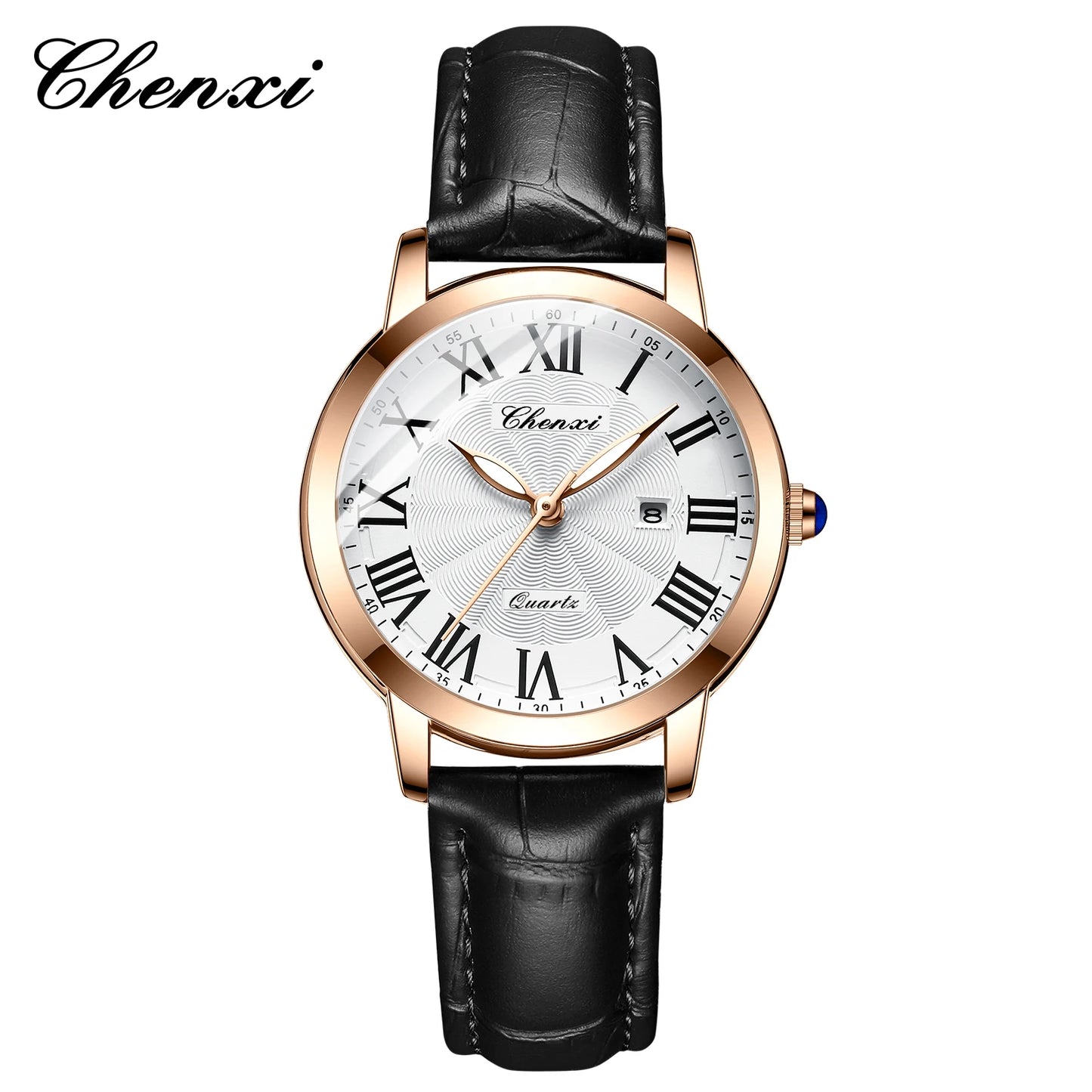 Orologio Donna Elegante al Quarzo Cinturino Similpelle Cassa Lega Moda Casual