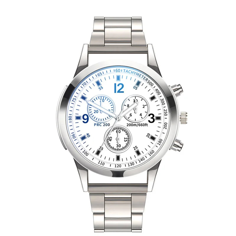Orologio Uomo Lega Elegante Quarzo Quadrante 40 mm Stile Semplice