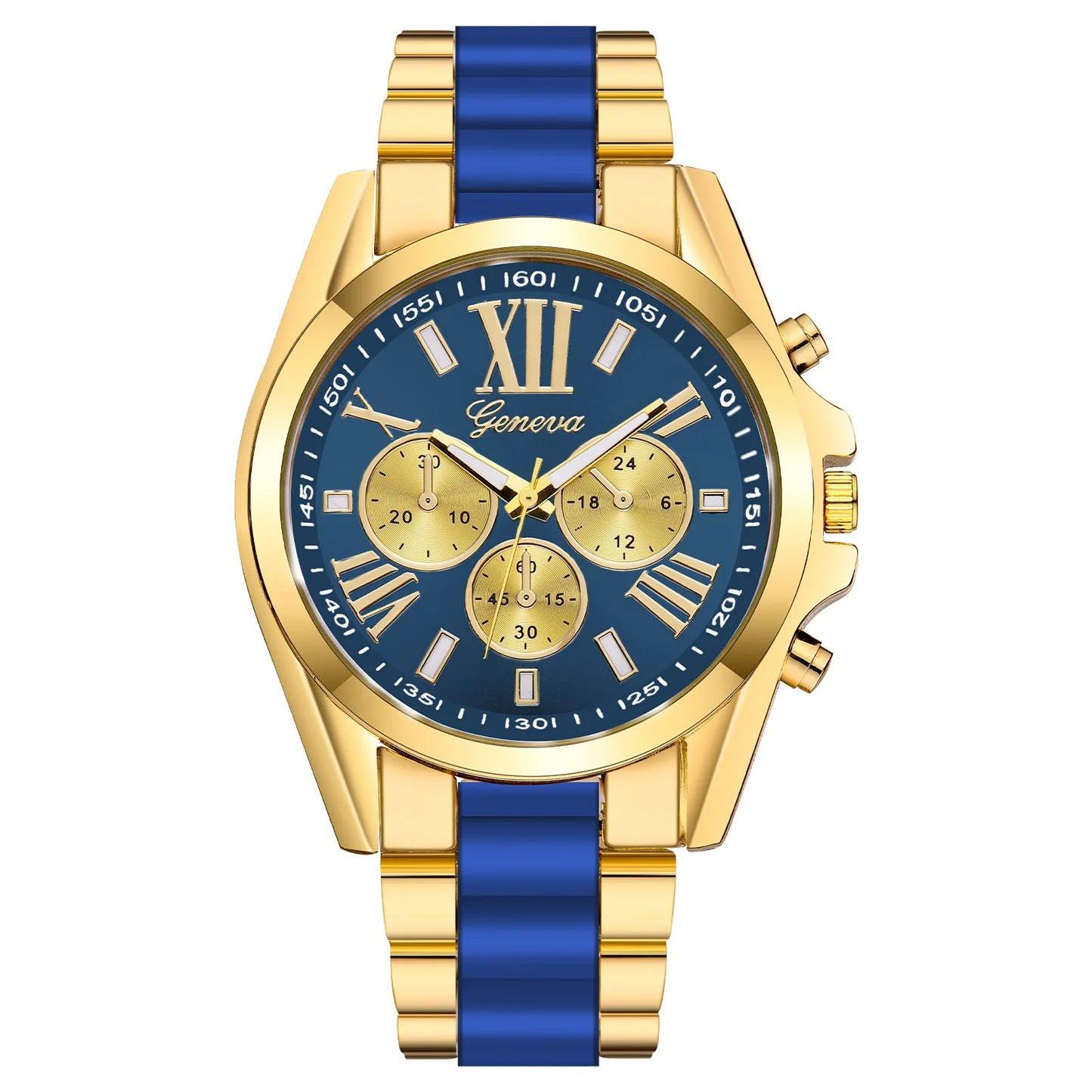 Orologio Uomo Acciaio Quarzo Elegante Quadrante 42mm