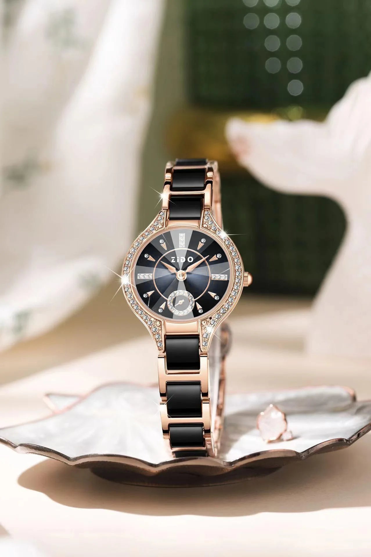 Orologio Donna Acciaio Inossidabile – Moda Casual Ultra Leggero Quarzo Elegante