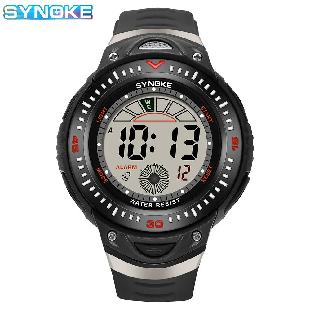 Orologio Uomo Led Sportivo Digitale 48mm Gomma