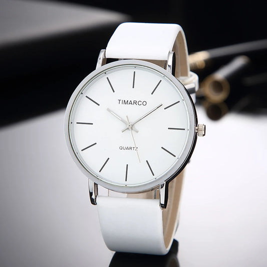 Orologio Donna Quarzo Stile Semplice Moda Cinturino Similpelle