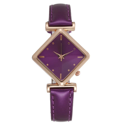 Orologio Donna Quarzo Elegante Cinturino Similpelle