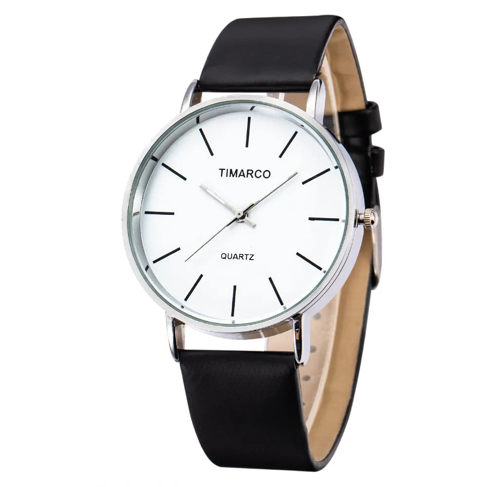 Orologio Donna Quarzo Stile Semplice Moda Cinturino Similpelle