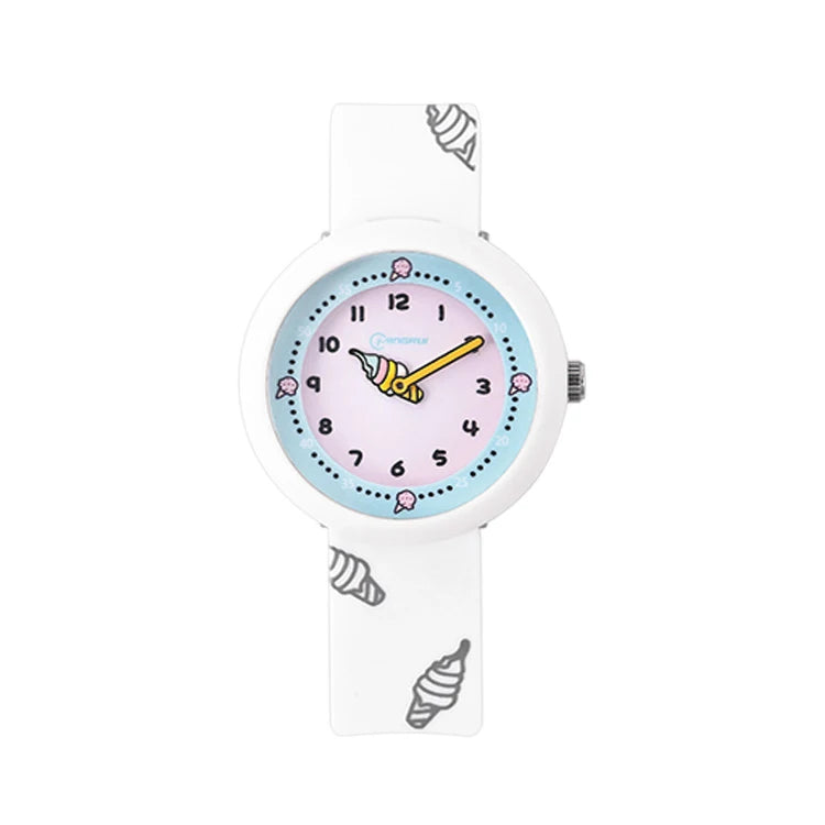 Orologio Bambini Sportivo Quarzo Analogico Moda Casual Cinturino Silicone