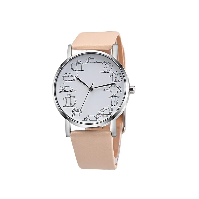 Orologio Donna Quarzo Cinturino Similpelle Quadrante 37mm
