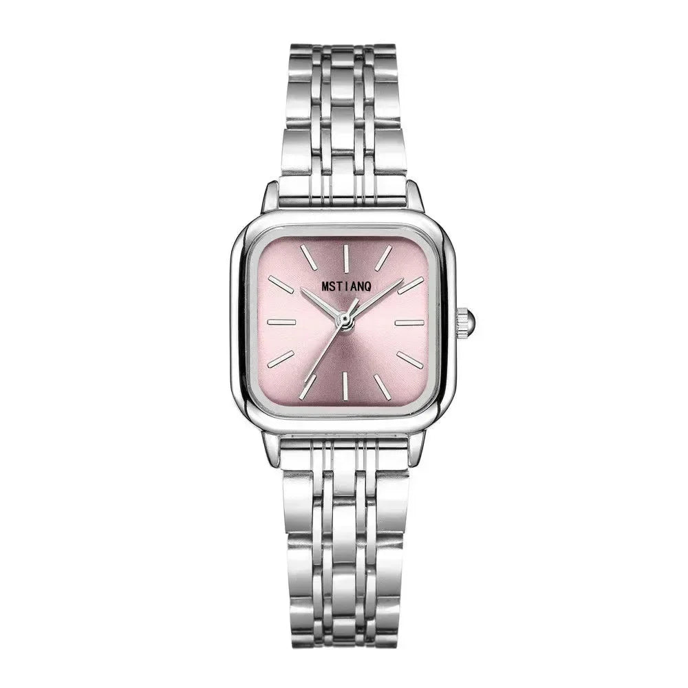 Orologio Donna Elegante Al Quarzo Cinturino e Cassa In Lega Moda Casual