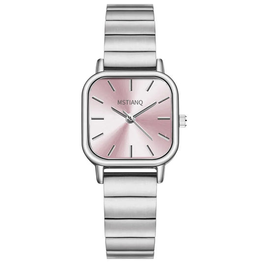 Orologio Donna Elegante Al Quarzo Cinturino e Cassa In Lega Moda Casual