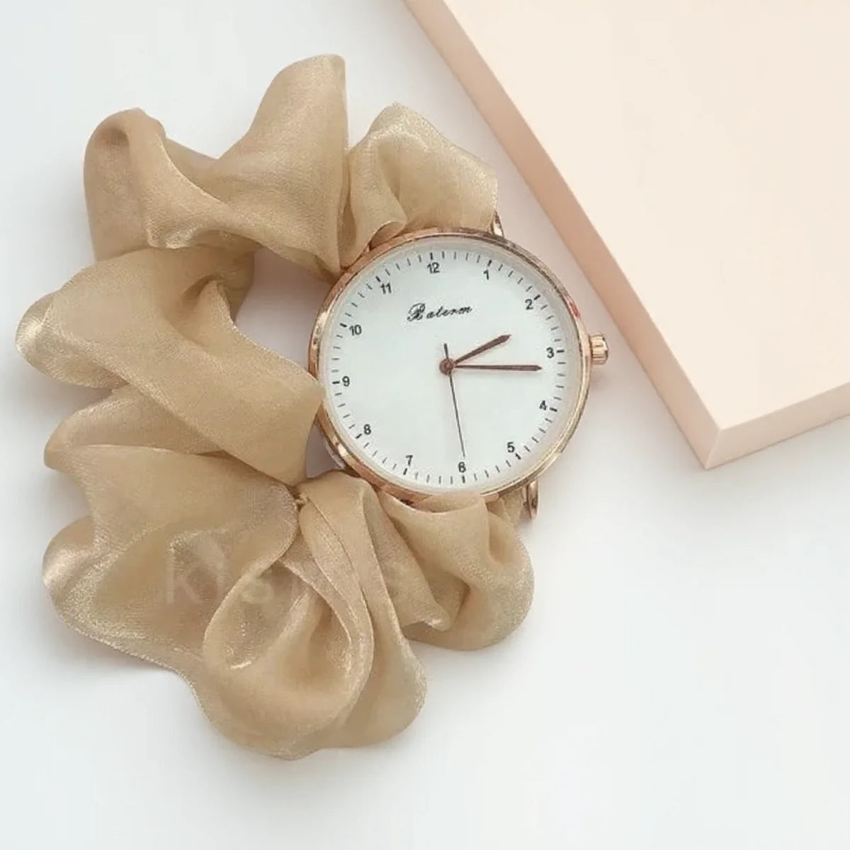 Orologio Digitale Donna Creativo al Quarzo Cinturino in Tessuto a Bracciale