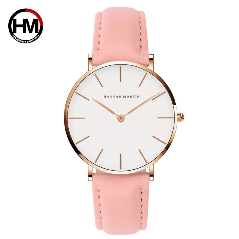 Orologio Donna Quarzo Elegante Moda Casual Cinturino Similpelle