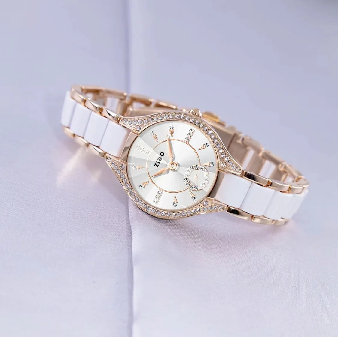 Orologio Donna Acciaio Inossidabile – Moda Casual Ultra Leggero Quarzo Elegante