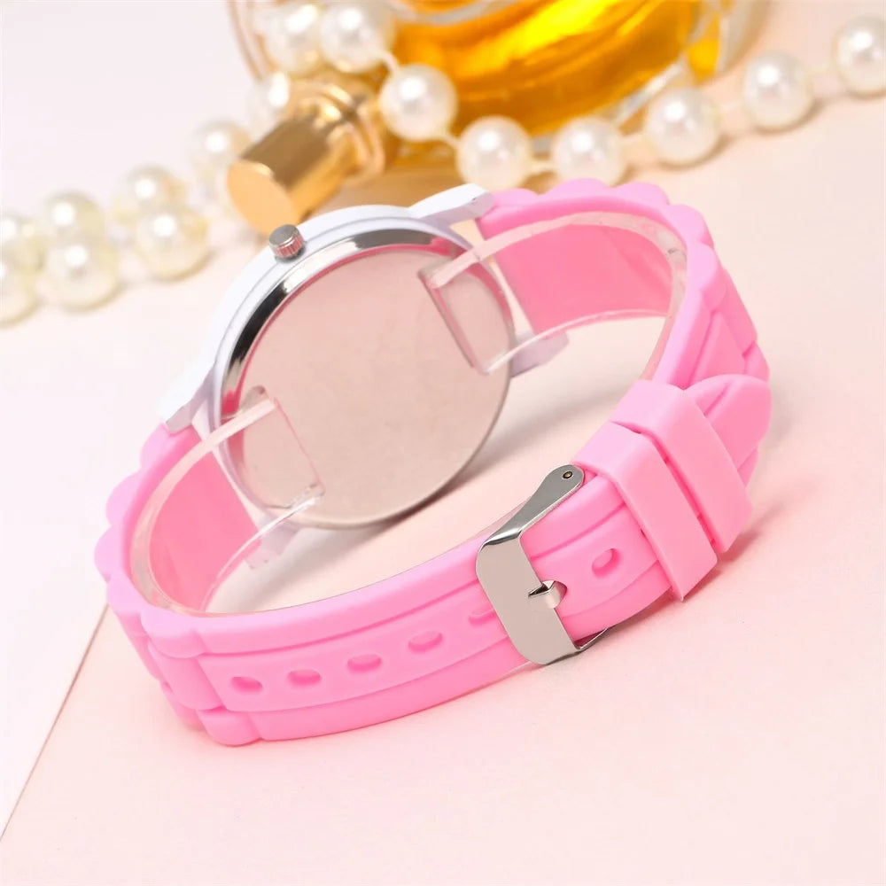 Orologio Donna Digitale Quarzo – Cinturino Silicone Cassa Lega Moda Casual
