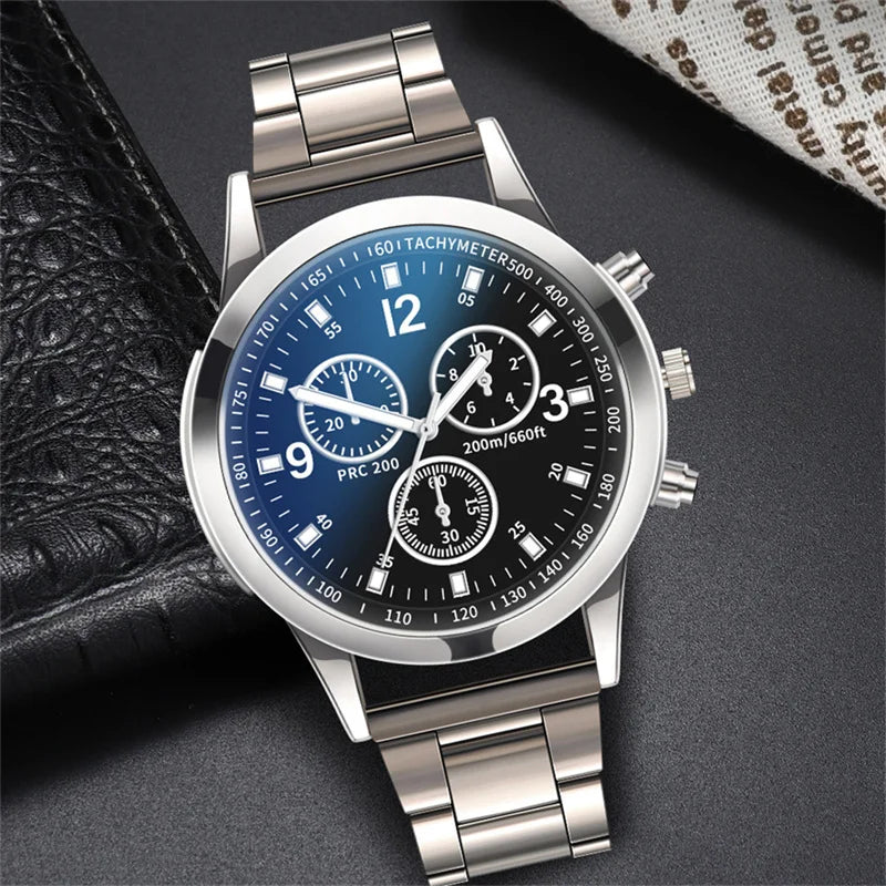 Orologio Uomo Lega Elegante Quarzo Quadrante 40 mm Stile Semplice