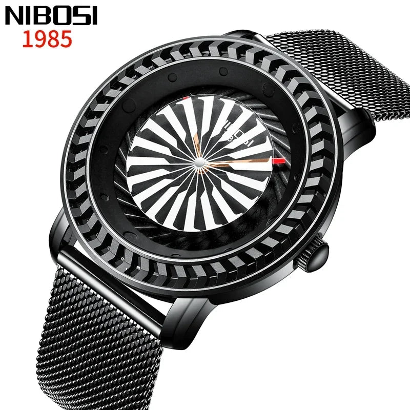 Orologio Uomo Al Quarzo Cinturino In Acciaio Quadrante 42mm Moda Casual