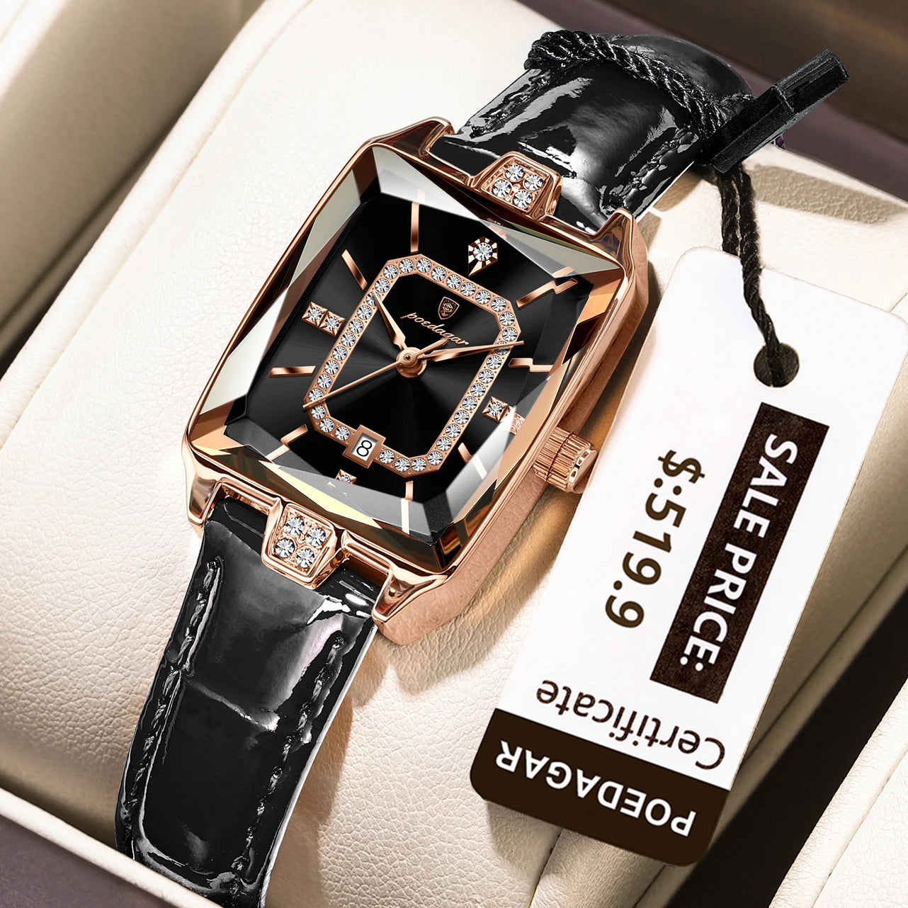 Orologio Donna Quarzo Cinturino similpelle Data