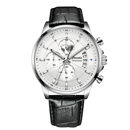Orologio Uomo Quarzo Elegante Similpelle Classico