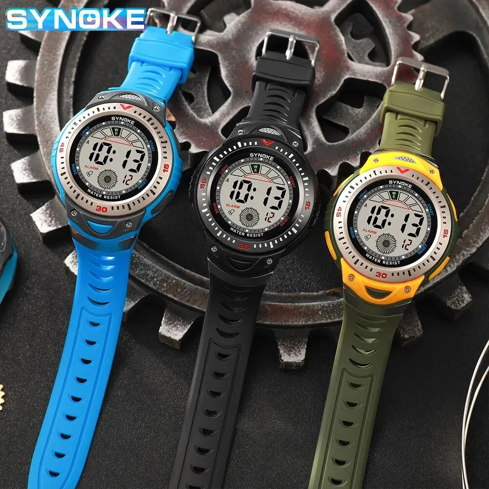 Orologio Uomo Led Sportivo Digitale 48mm Gomma