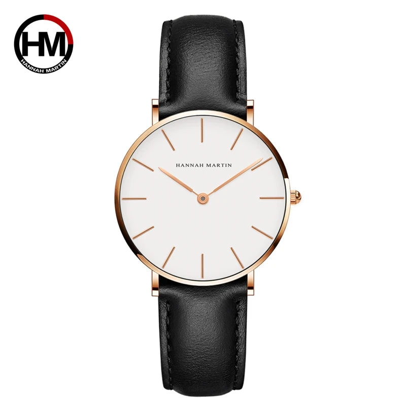 Orologio Donna Quarzo Elegante Moda Casual Cinturino Similpelle