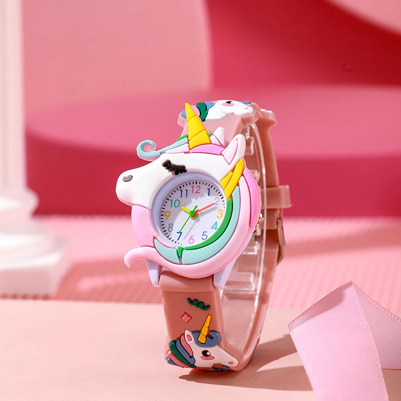 Orologio Bambino/Bambina al Quarzo Silicone – Moda Casual Colorato