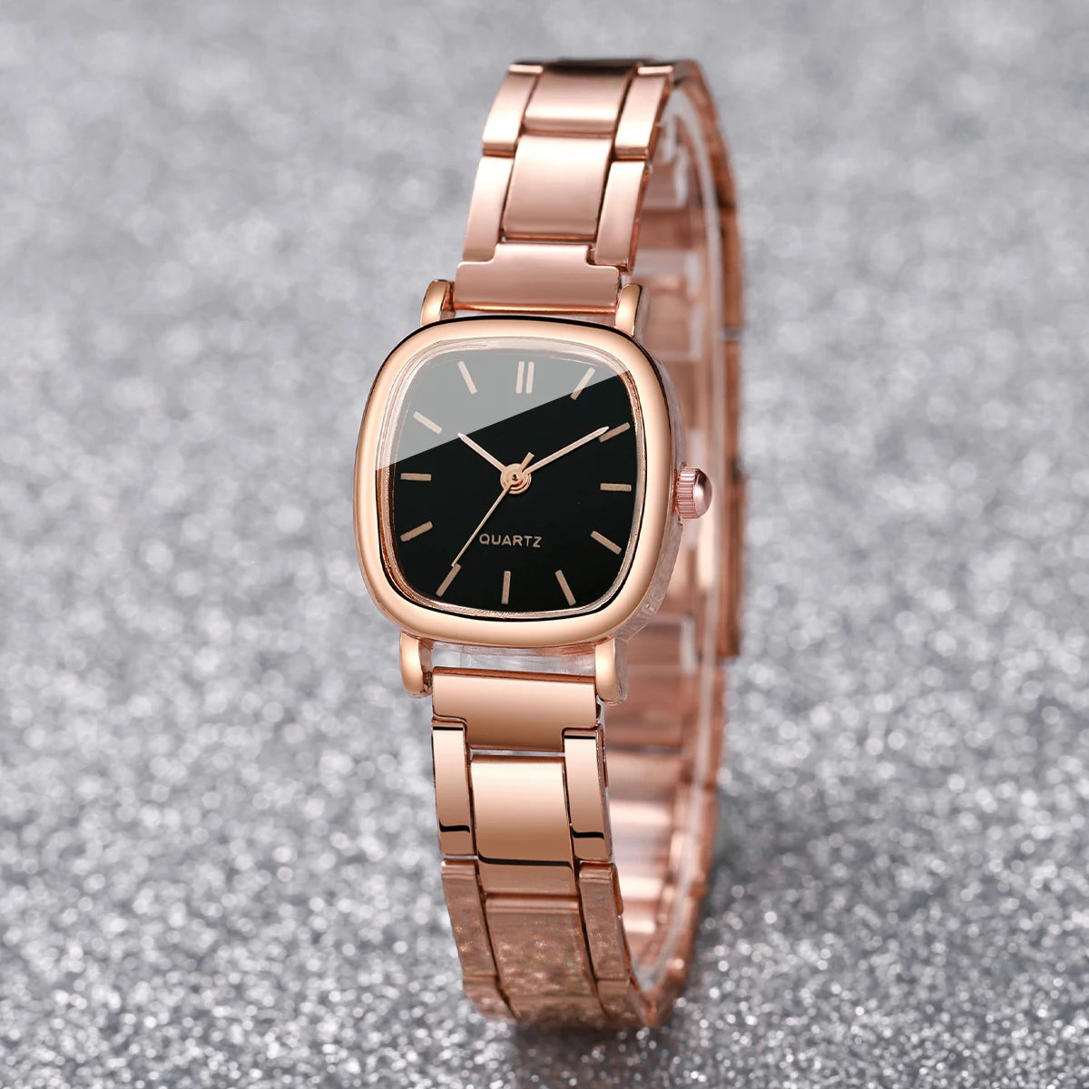 Orologio Donna al Quarzo in Acciaio con Bracciale Elegante Moda