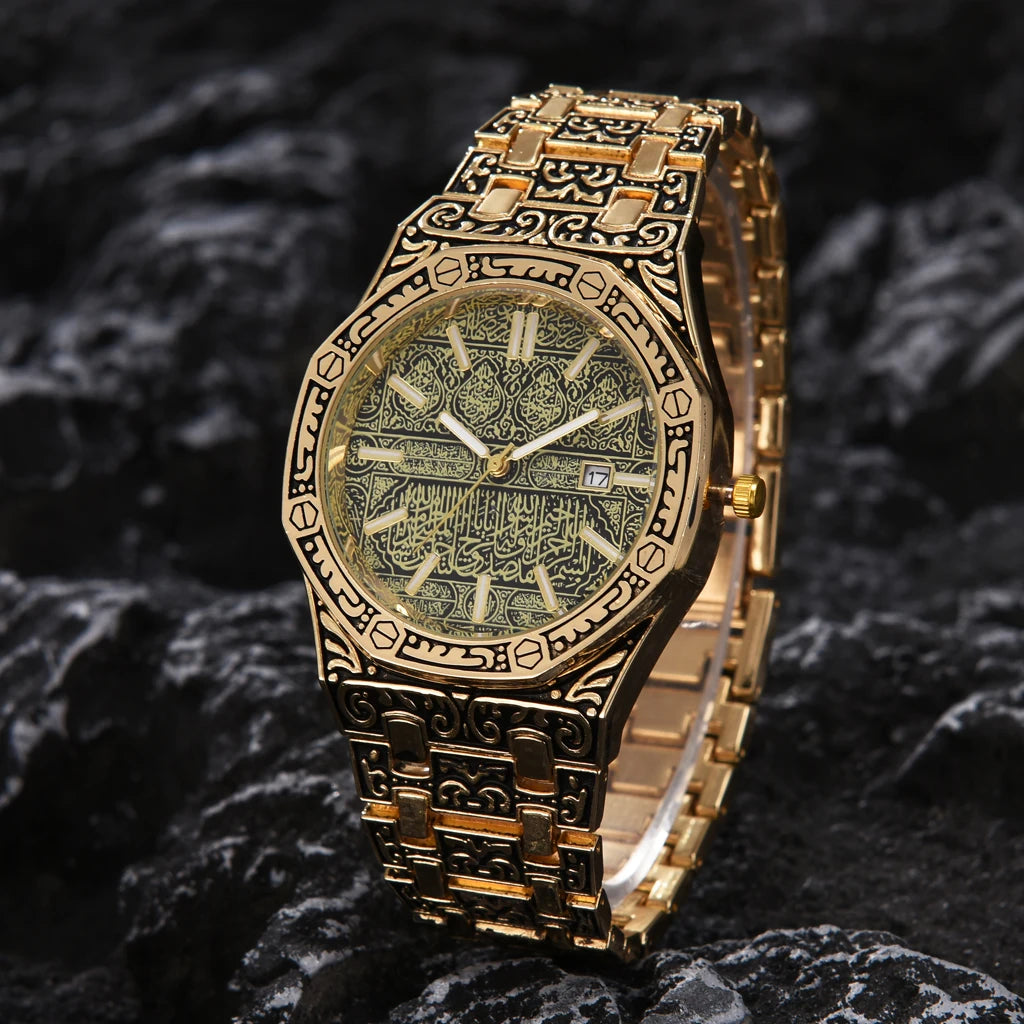Orologio Uomo Acciaio Quarzo Design Unico