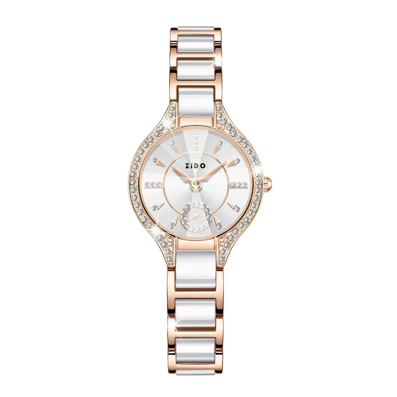 Orologio Donna Acciaio Inossidabile – Moda Casual Ultra Leggero Quarzo Elegante