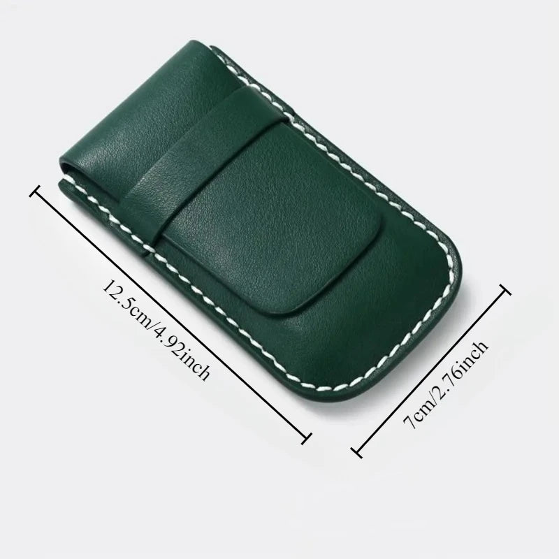 Porta Orologi Singolo In Similpelle Elegante Custodia Da Viaggio