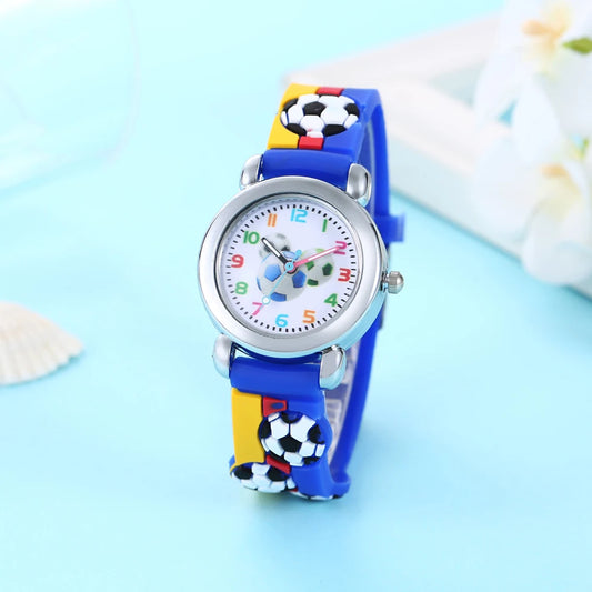 Orologio Bambino Cartoni Quarzo Silicone Colorato