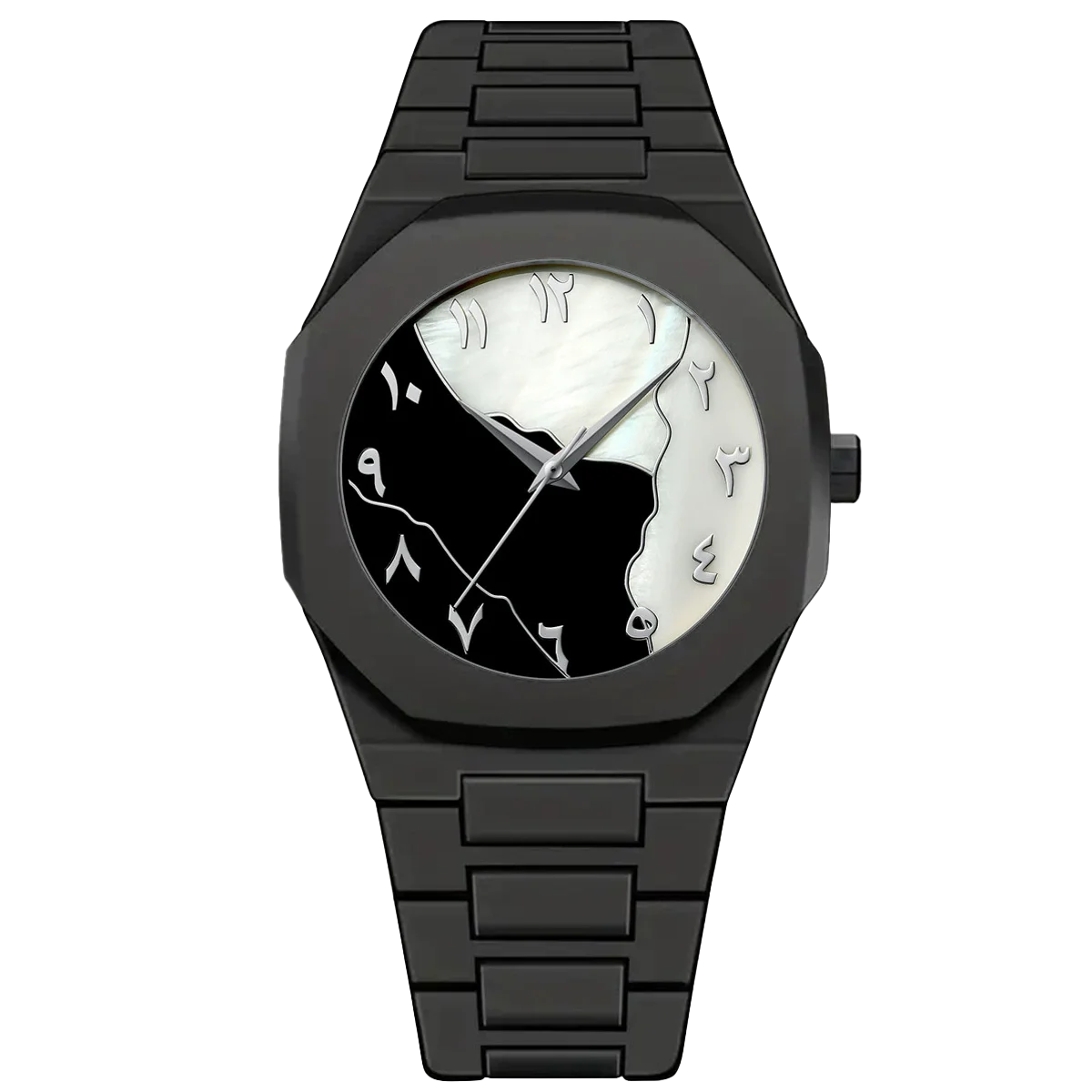 Orologio Uomo 42mm Quarzo Cinturino e Cassa in Plastica