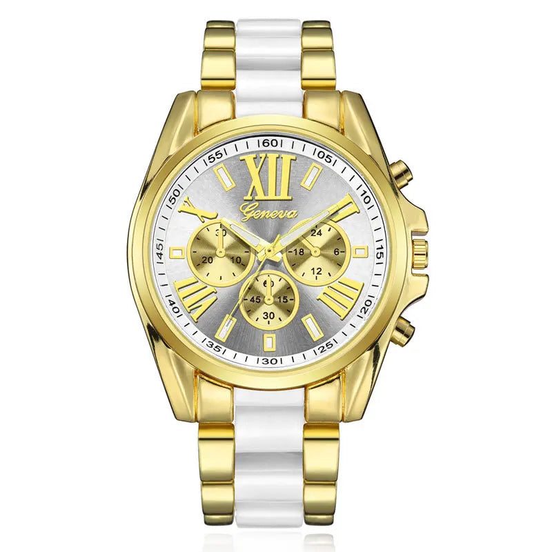 Orologio Uomo Acciaio Quarzo Elegante Quadrante 42mm