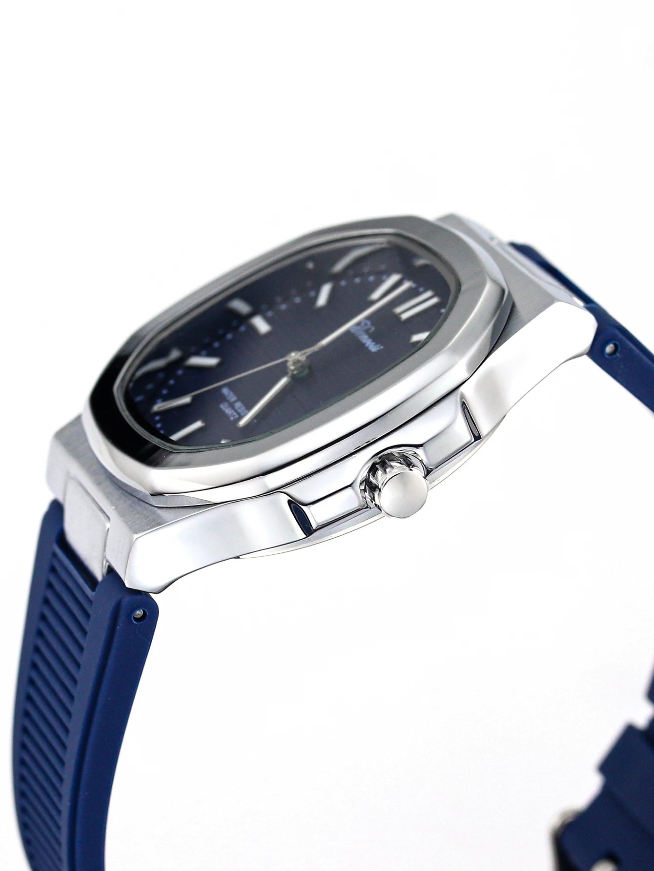 Orologio Uomo Sportivo Quarzo Silicone 39mm Data Lancette Luminose