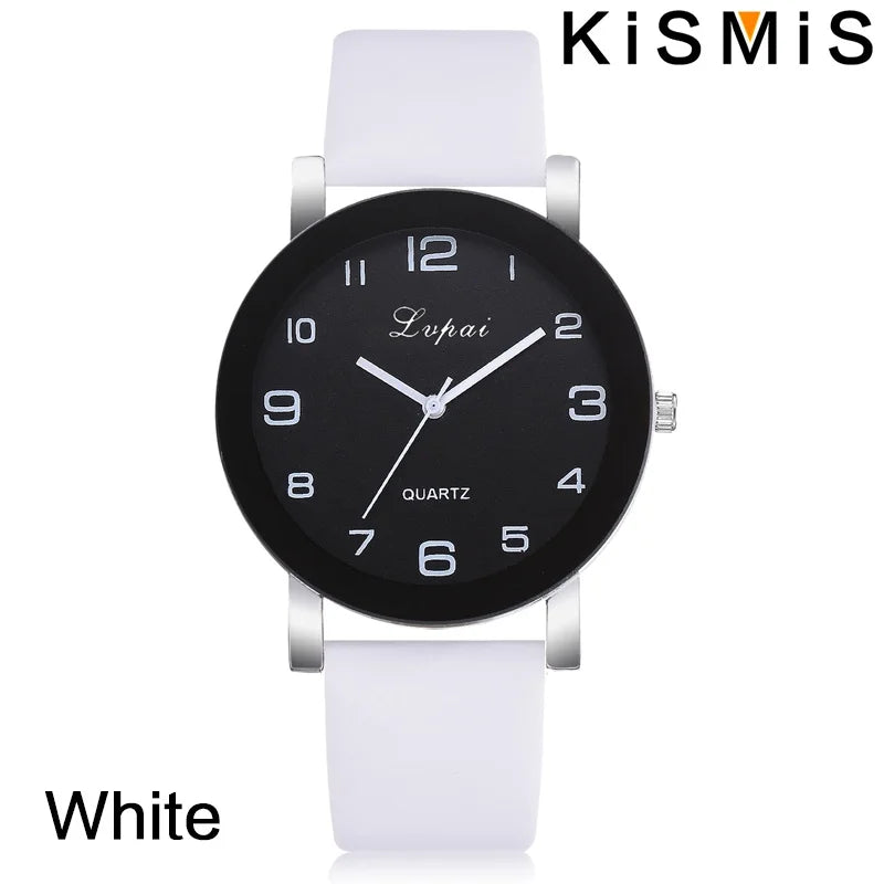 Orologio Donna Quarzo Moda Casual Cinturino Ecopelle Elegante