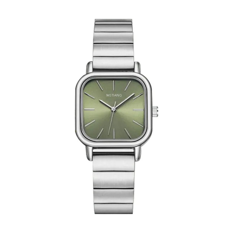 Orologio Donna Elegante Al Quarzo Cinturino e Cassa In Lega Moda Casual
