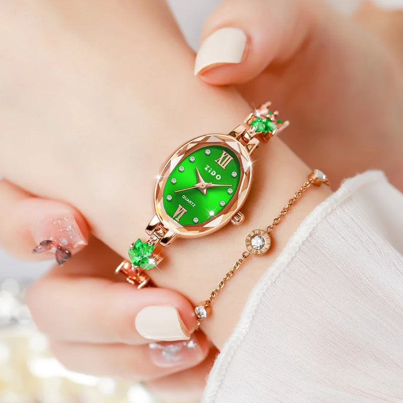 Orologio Donna Quarzo Bracciale Lega Moda Elegante