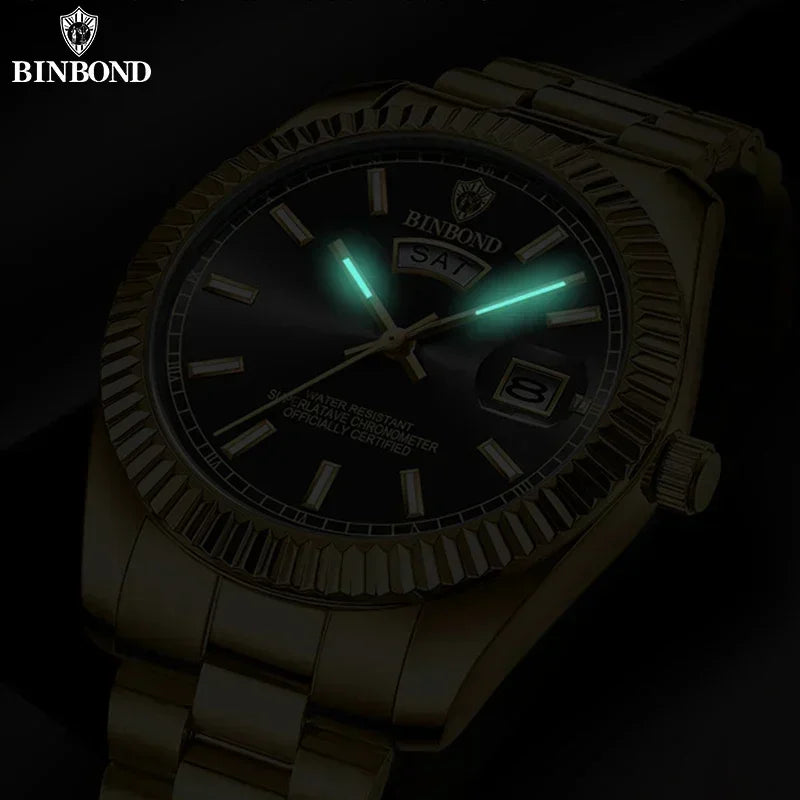 Orologio Uomo al Quarzo, In Acciaio Inox, Quadrante 42mm, Con Data