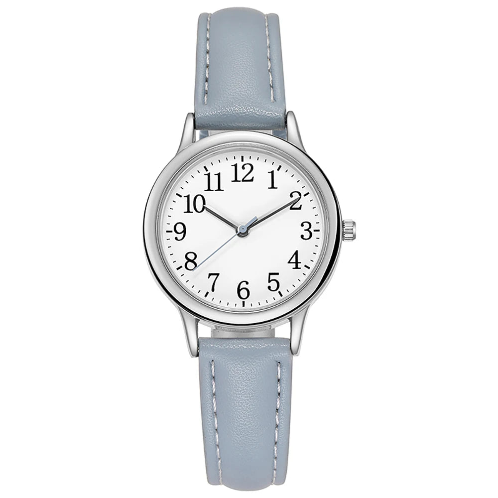 Orologio Donna Quarzo Elegante Similpelle Design Semplice e alla Moda