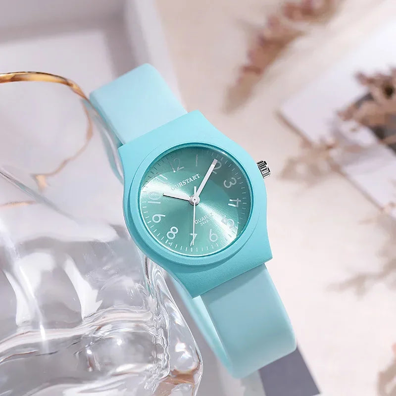 Orologio Donna Al Quarzo Cinturino In Silicone Cassa in Lega Casual Alla Moda