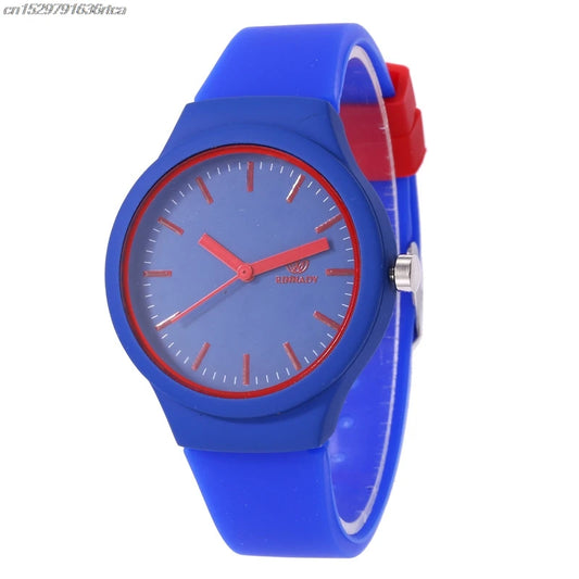 Orologio Donna Quarzo Casual Moda Cinturino Silicone