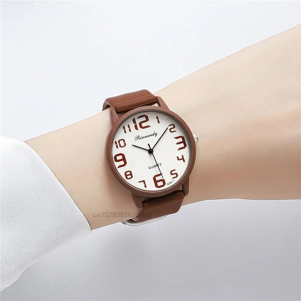 Orologio Donna Quarzo Cinturino Silicone – Quadrante 36 mm Stile Moda Casual