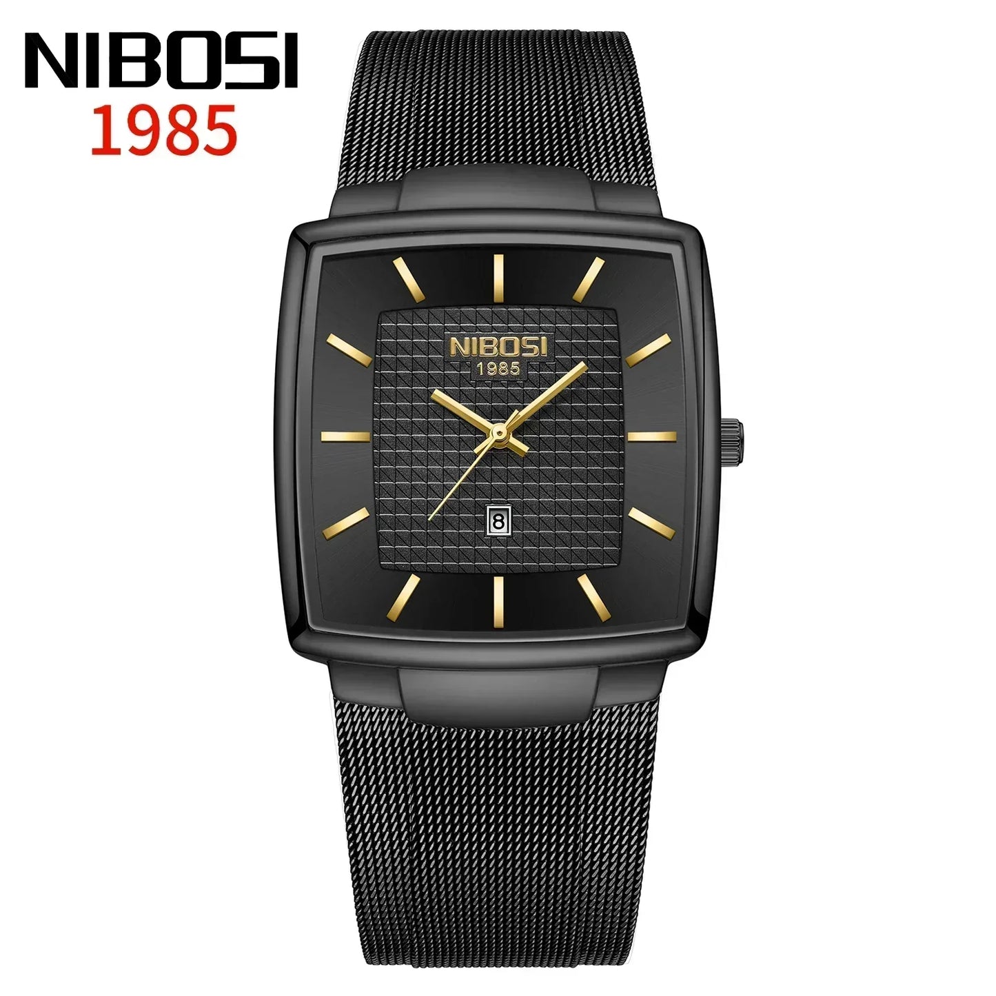 Orologio Uomo Quarzo Elegante Acciaio Con Data
