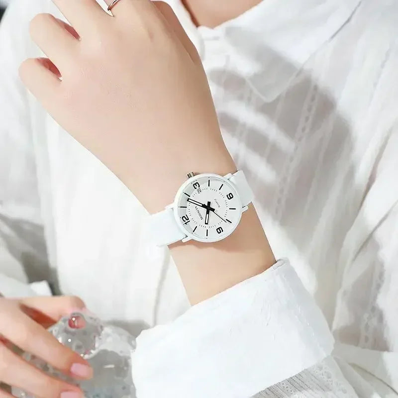 Orologio Donna Digitale Impermeabile Quarzo Cinturino Silicone Moda Casual