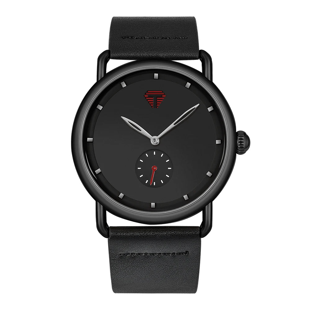 Orologio Uomo Moda al Quarzo Cinturino in Similpelle Cassa in Lega Casual Elegante
