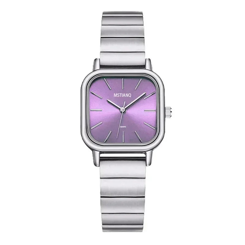 Orologio Donna Elegante Al Quarzo Cinturino e Cassa In Lega Moda Casual