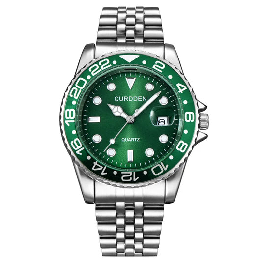 Orologio Uomo Quarzo Acciaio Data 42mm