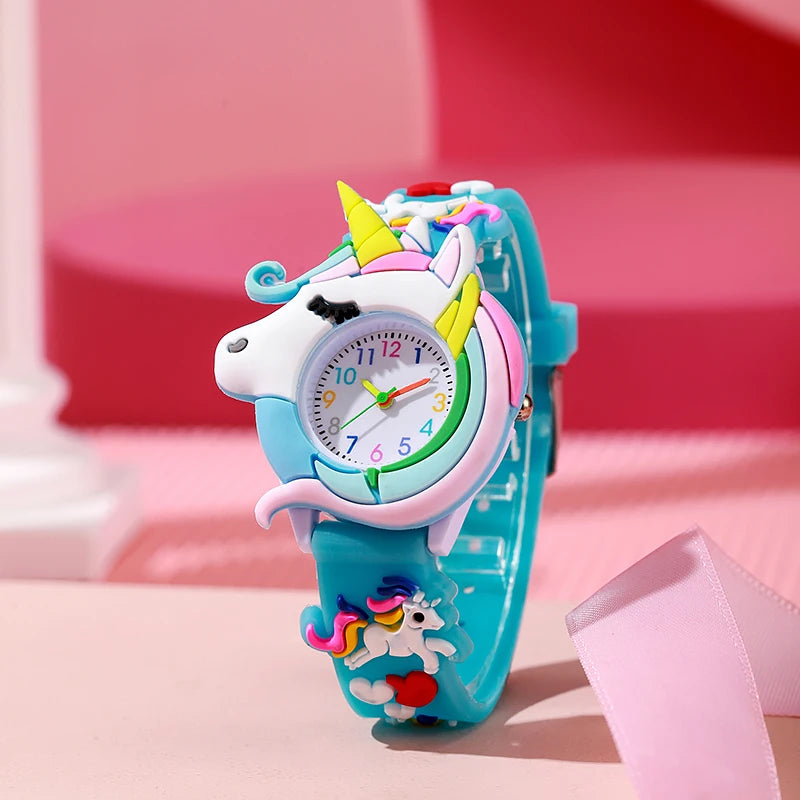 Orologio Bambino/Bambina al Quarzo Silicone – Moda Casual Colorato