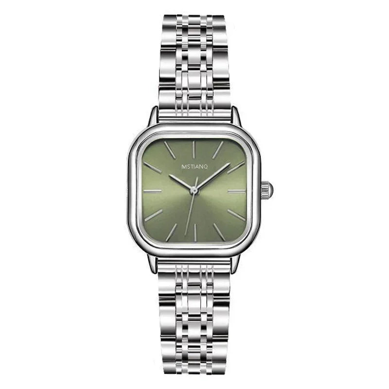 Orologio Donna Elegante Al Quarzo Cinturino e Cassa In Lega Moda Casual